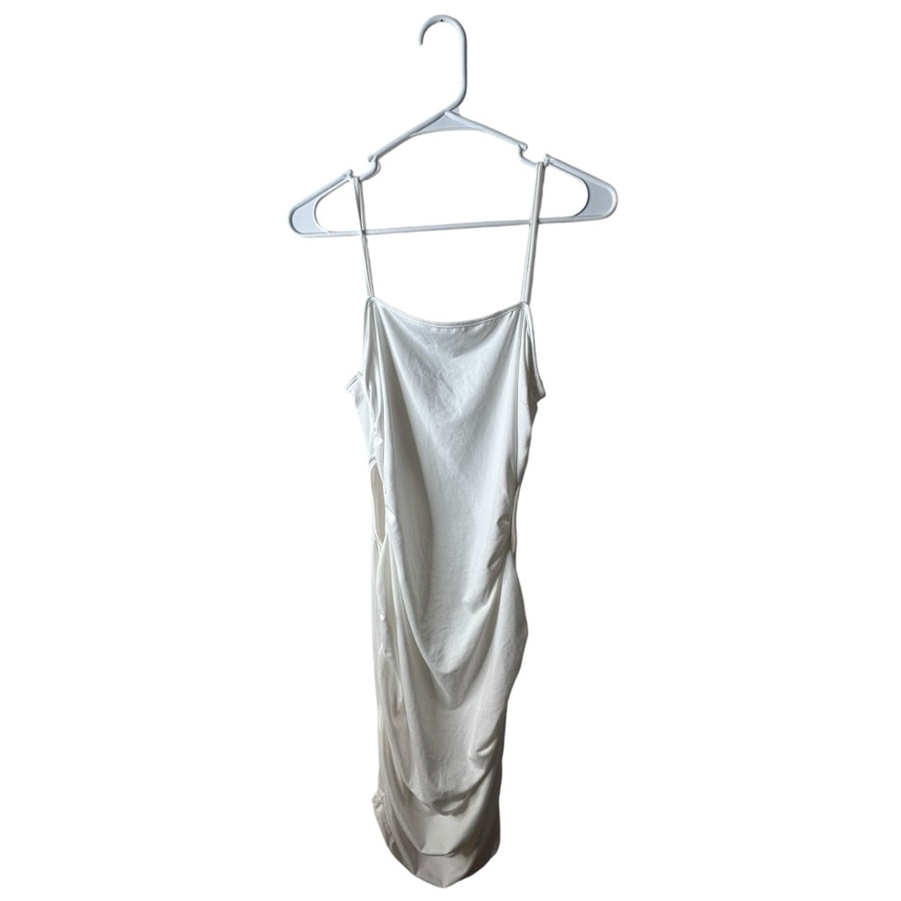 Heart & Hips White Mini Slip Dress Medium
